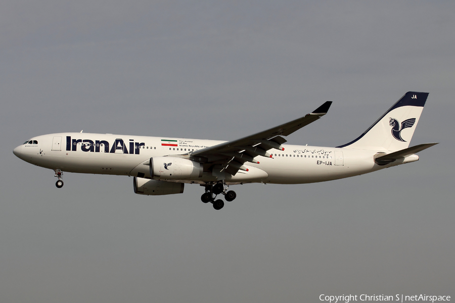 Iran Air Airbus A330-243 (EP-IJA) | Photo 185920