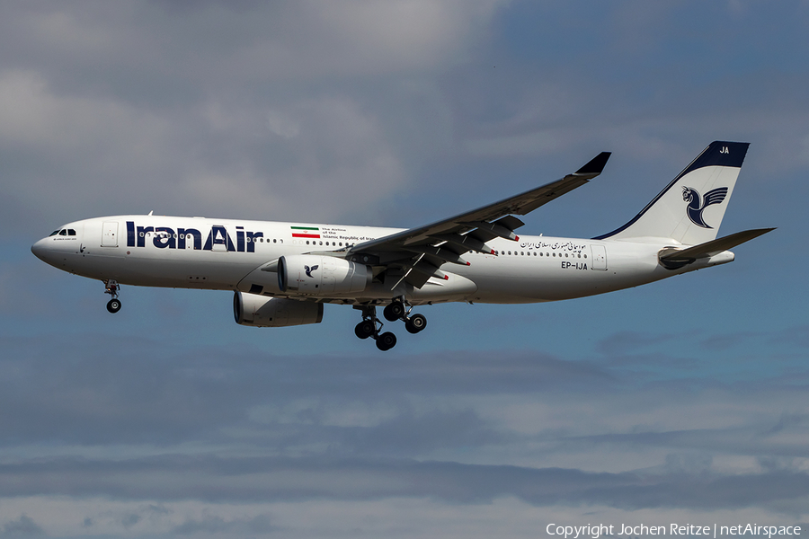 Iran Air Airbus A330-243 (EP-IJA) | Photo 249591