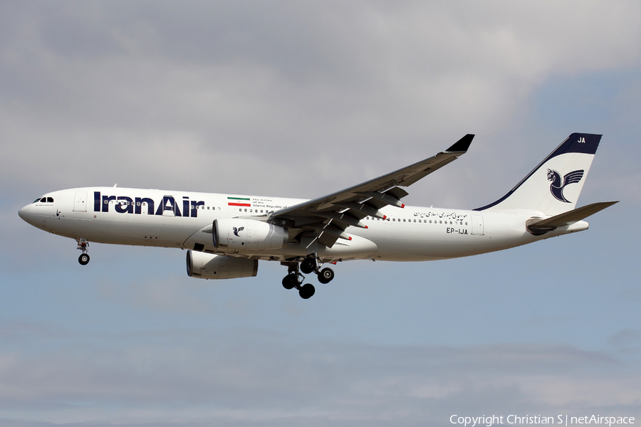 Iran Air Airbus A330-243 (EP-IJA) | Photo 249860