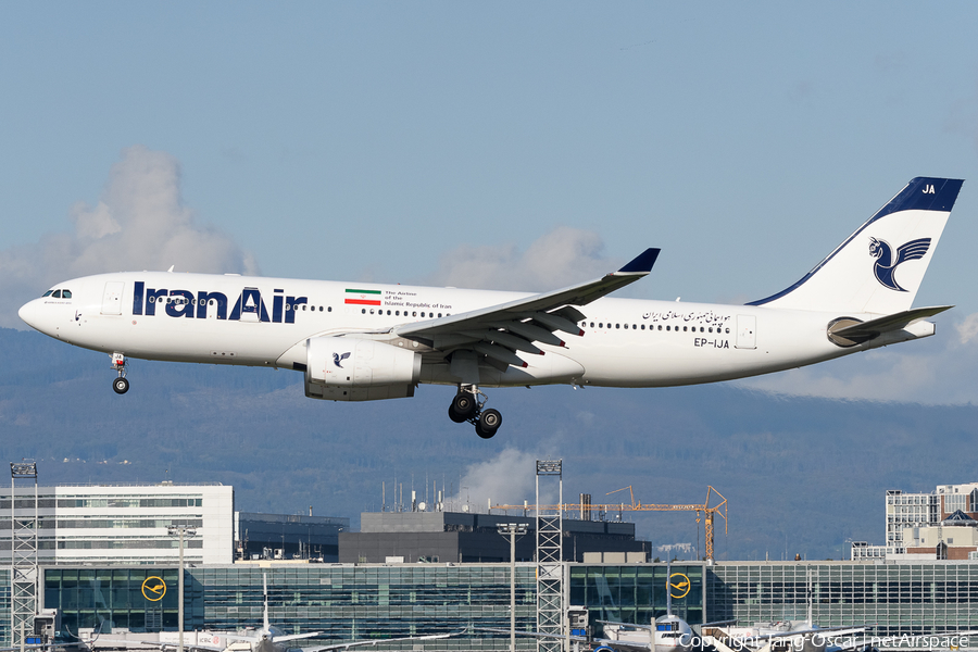 Iran Air Airbus A330-243 (EP-IJA) | Photo 537431