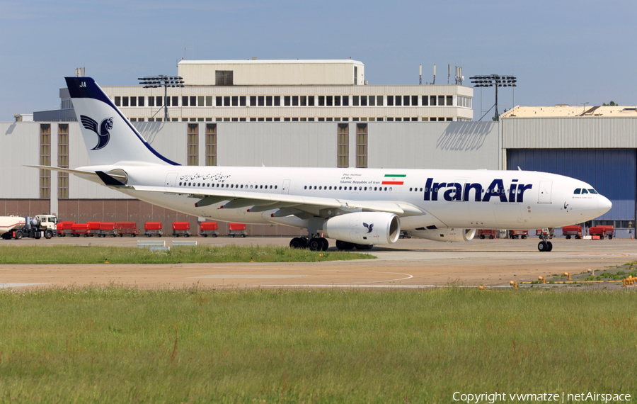 Iran Air Airbus A330-243 (EP-IJA) | Photo 165373