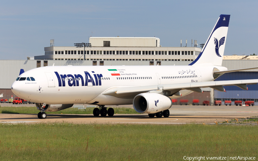 Iran Air Airbus A330-243 (EP-IJA) | Photo 165375