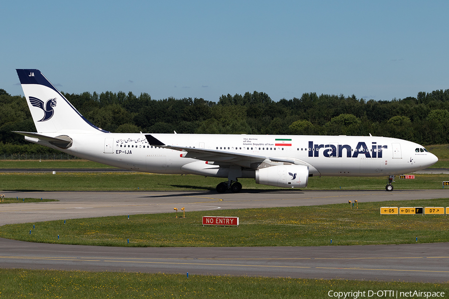 Iran Air Airbus A330-243 (EP-IJA) | Photo 173773