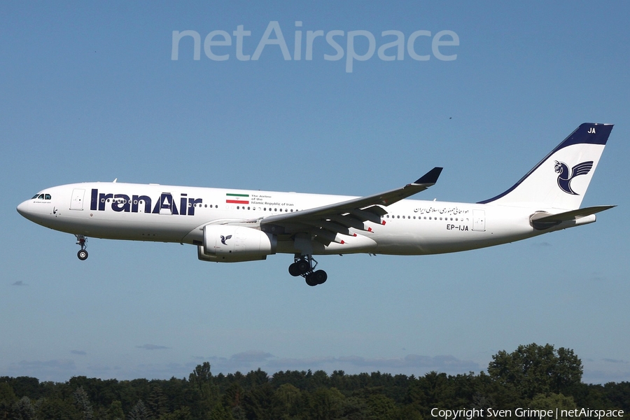 Iran Air Airbus A330-243 (EP-IJA) | Photo 174208