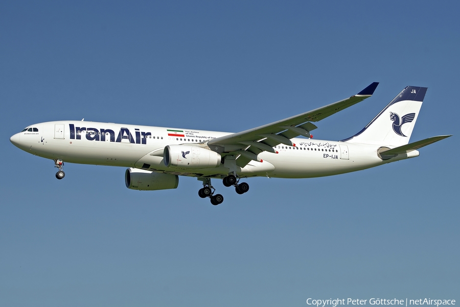 Iran Air Airbus A330-243 (EP-IJA) | Photo 185804