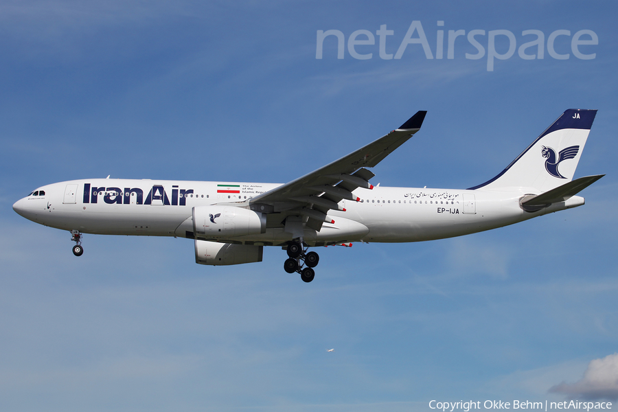 Iran Air Airbus A330-243 (EP-IJA) | Photo 206585