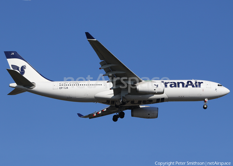 Iran Air Airbus A330-243 (EP-IJA) | Photo 222848