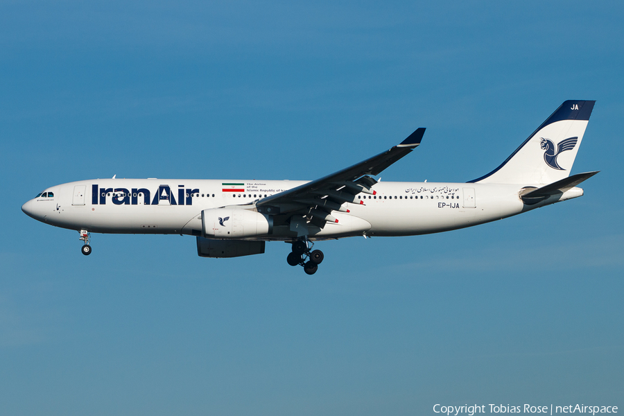 Iran Air Airbus A330-243 (EP-IJA) | Photo 300878