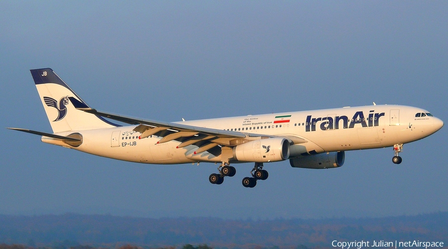 Iran Air Airbus A330-243 (EP-IJB) | Photo 413116