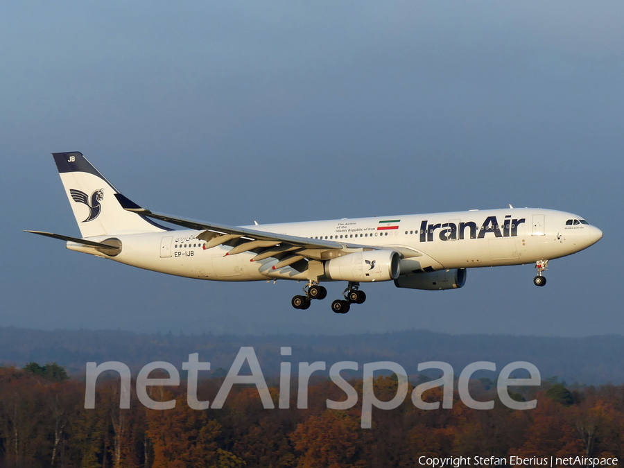 Iran Air Airbus A330-243 (EP-IJB) | Photo 413166