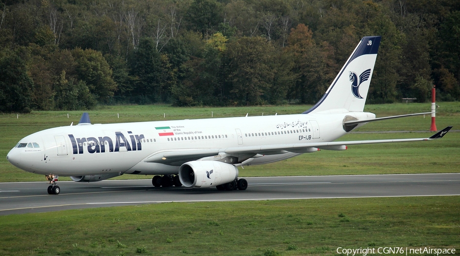 Iran Air Airbus A330-243 (EP-IJB) | Photo 595022