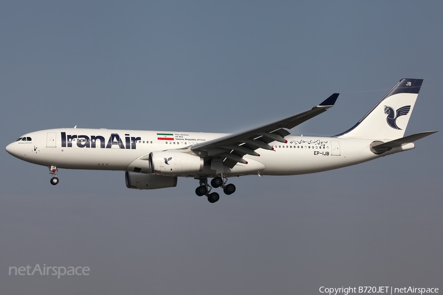 Iran Air Airbus A330-243 (EP-IJB) | Photo 194012