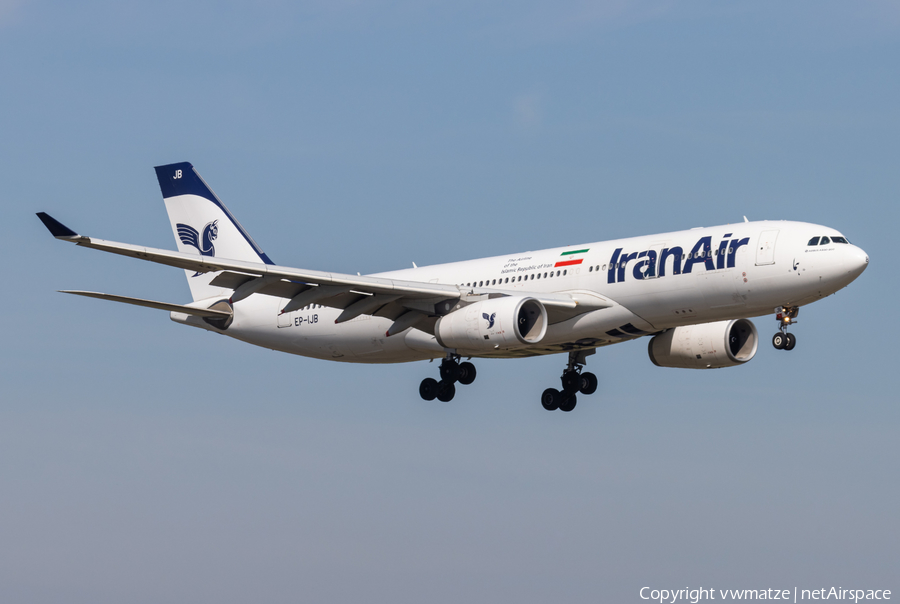 Iran Air Airbus A330-243 (EP-IJB) | Photo 508863