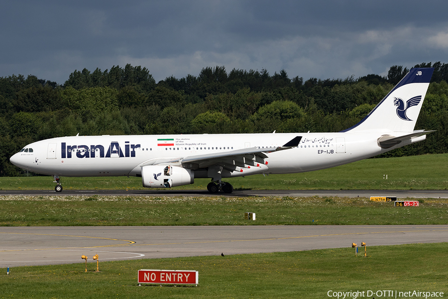 Iran Air Airbus A330-243 (EP-IJB) | Photo 179603