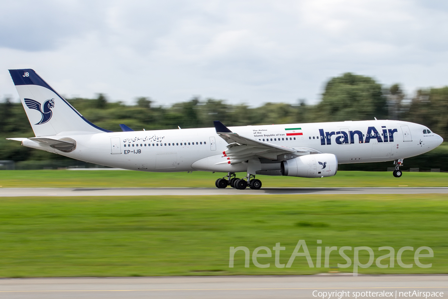 Iran Air Airbus A330-243 (EP-IJB) | Photo 181188