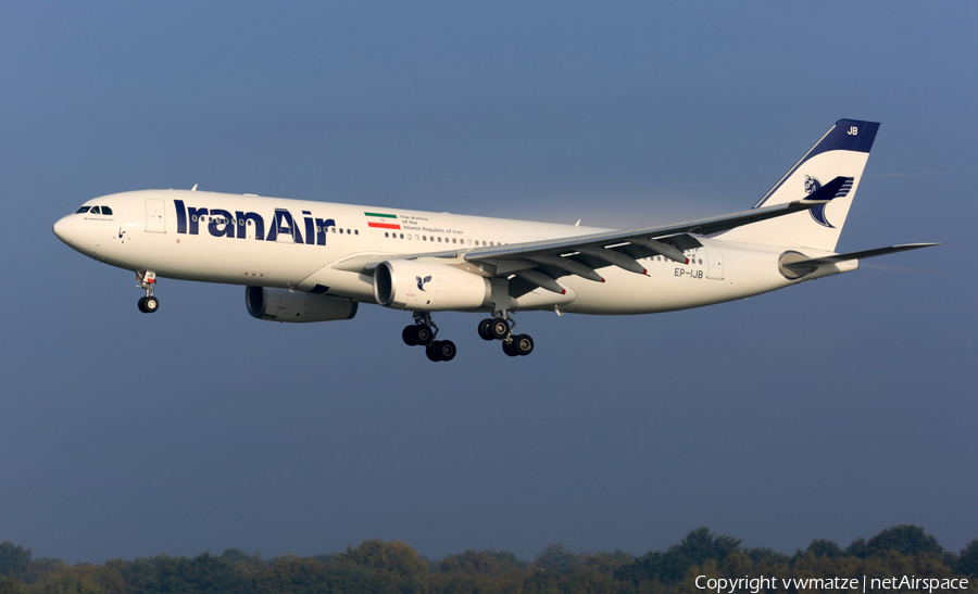 Iran Air Airbus A330-243 (EP-IJB) | Photo 193439