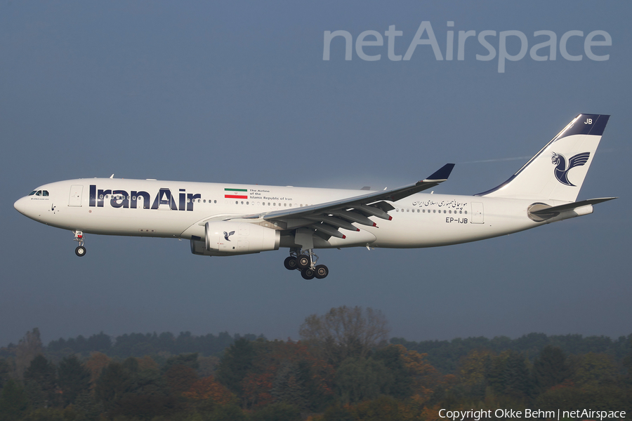 Iran Air Airbus A330-243 (EP-IJB) | Photo 213612