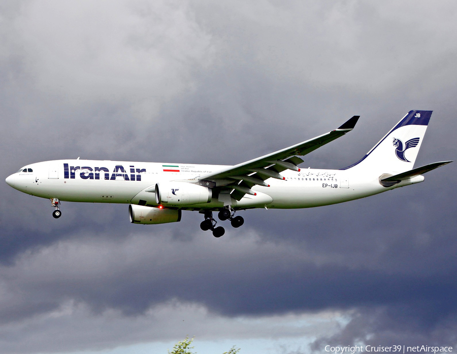 Iran Air Airbus A330-243 (EP-IJB) | Photo 234001