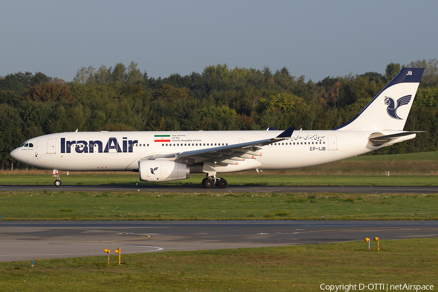 Iran Air Airbus A330-243 (EP-IJB) | Photo 347869