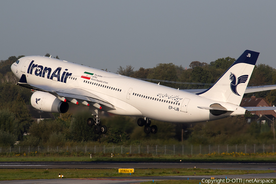 Iran Air Airbus A330-243 (EP-IJB) | Photo 347870