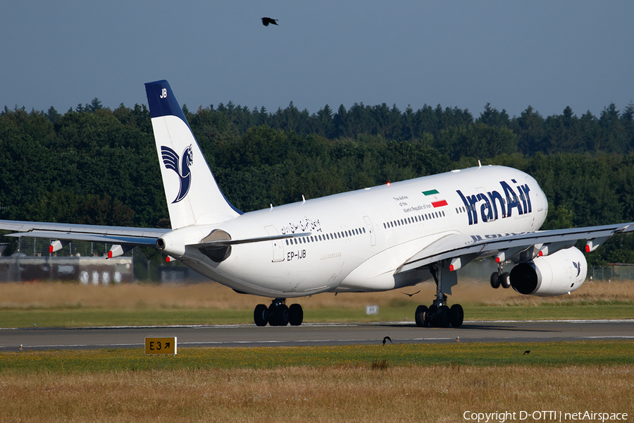 Iran Air Airbus A330-243 (EP-IJB) | Photo 455019