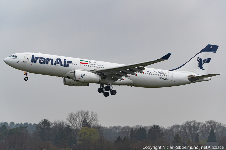 Iran Air Airbus A330-243 (EP-IJB) | Photo 502013