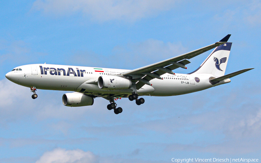 Iran Air Airbus A330-243 (EP-IJB) | Photo 511301