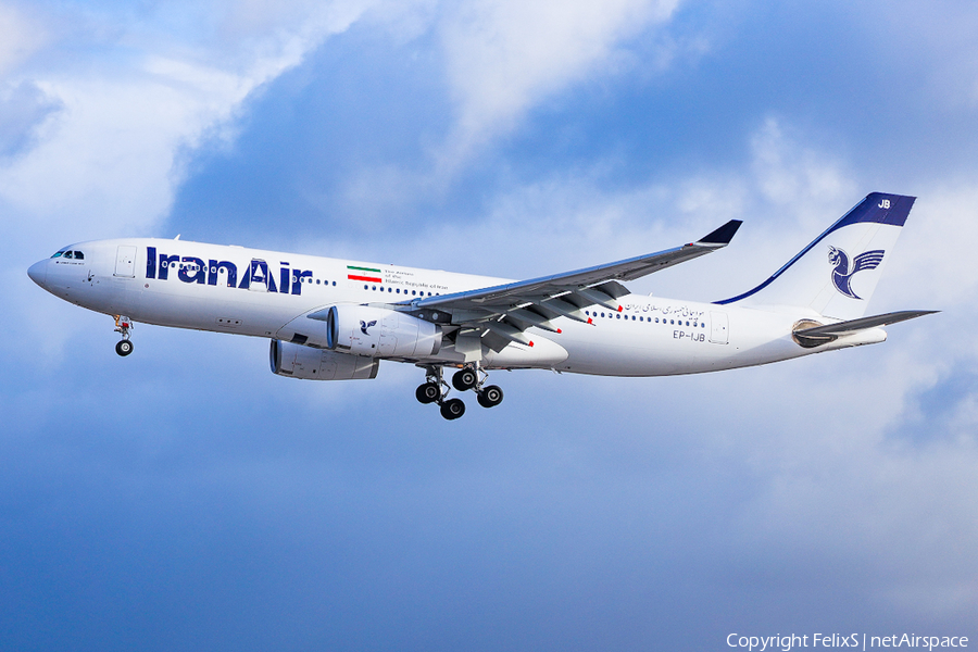 Iran Air Airbus A330-243 (EP-IJB) | Photo 539522