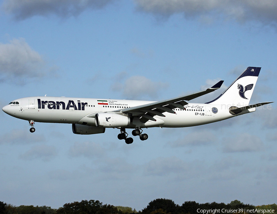 Iran Air Airbus A330-243 (EP-IJB) | Photo 551254