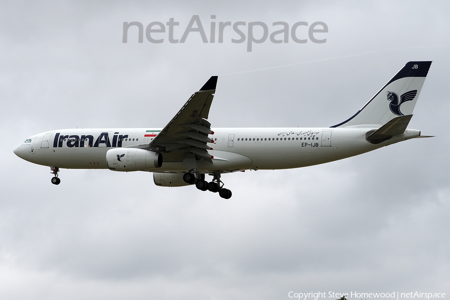 Iran Air Airbus A330-243 (EP-IJB) | Photo 525903