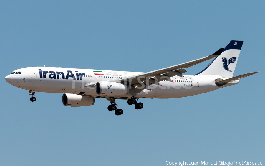 Iran Air Airbus A330-243 (EP-IJB) | Photo 392494