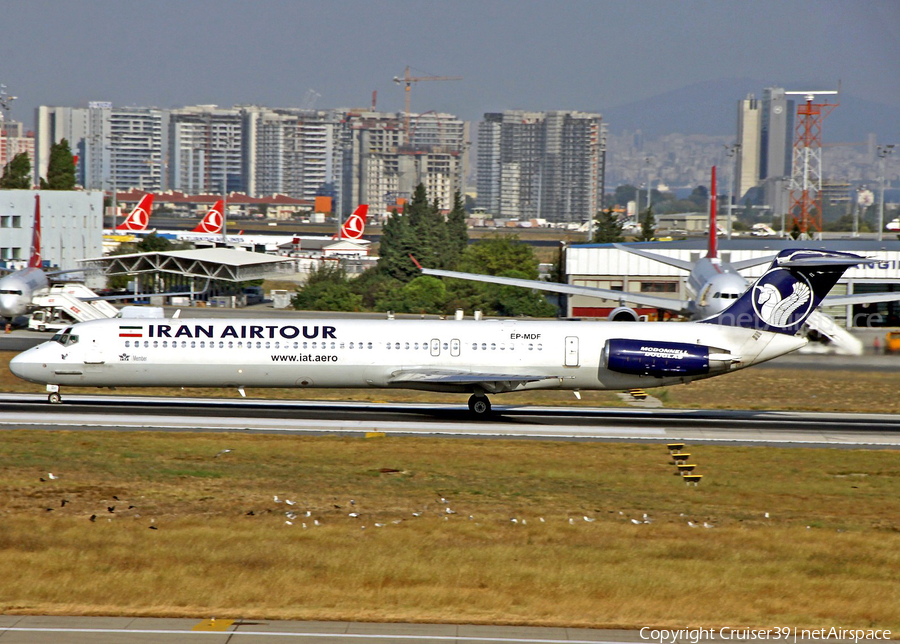 Iran Airtour McDonnell Douglas MD-83 (EP-MDF) | Photo 312267