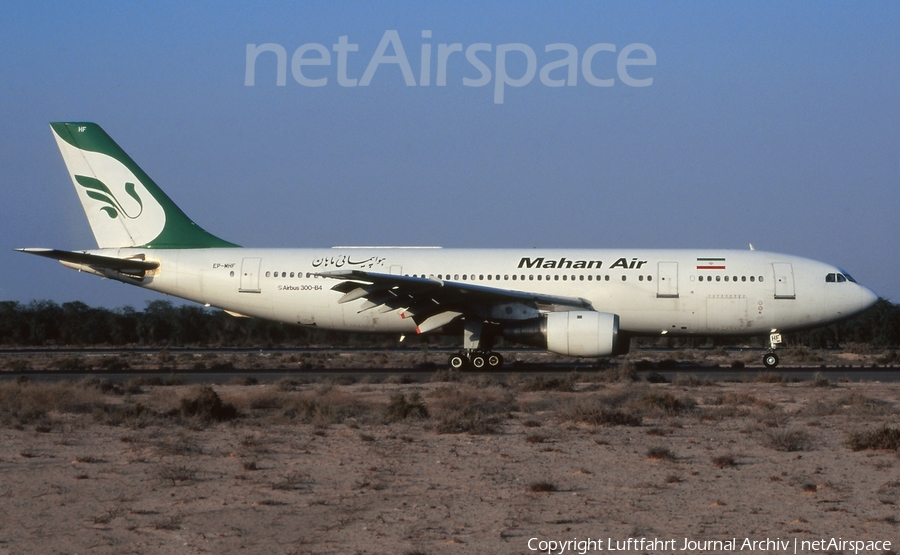 Mahan Air Airbus A300B4-2C (EP-MHF) | Photo 410867