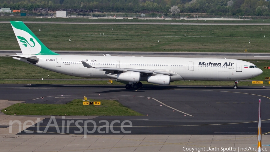 Mahan Air Airbus A340-311 (EP-MMA) | Photo 158584