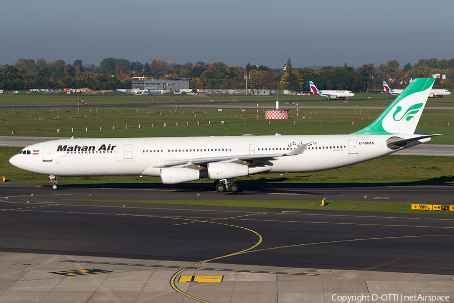 Mahan Air Airbus A340-311 (EP-MMA) | Photo 195259