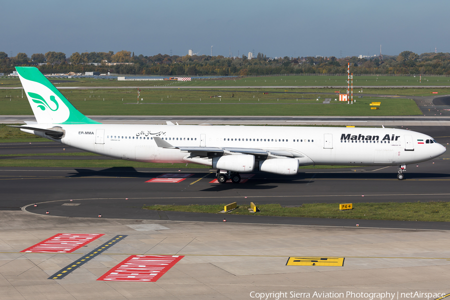 Mahan Air Airbus A340-311 (EP-MMA) | Photo 387110