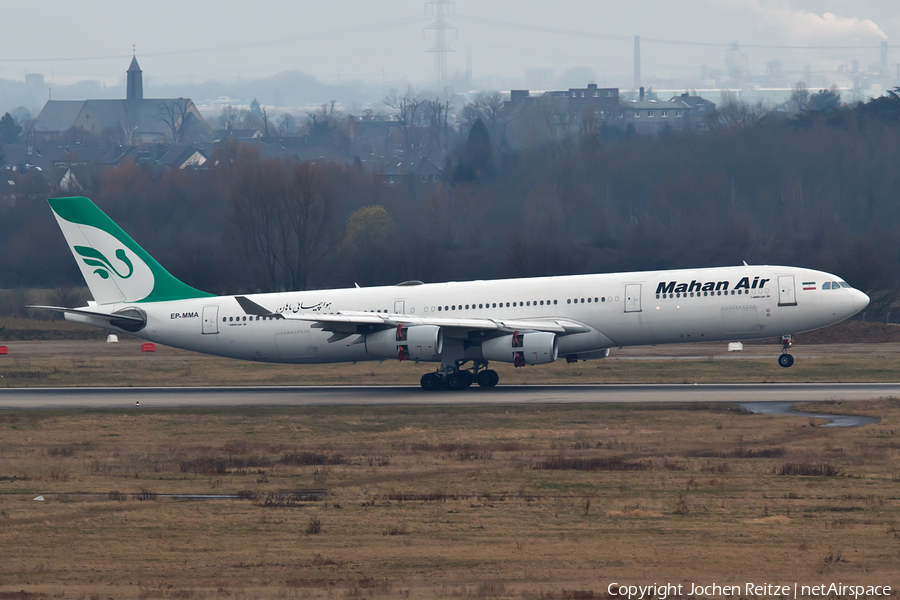 Mahan Air Airbus A340-311 (EP-MMA) | Photo 70388