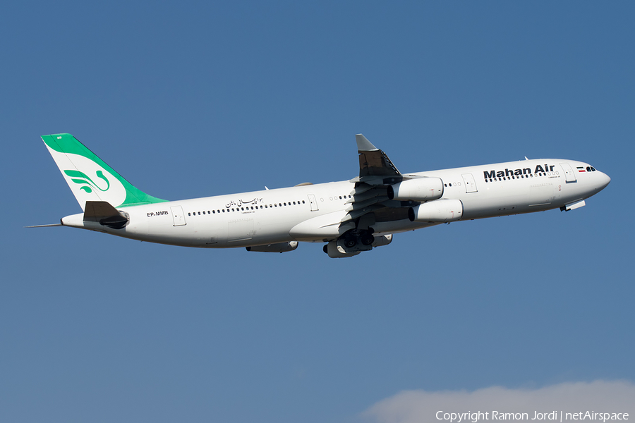Mahan Air Airbus A340-311 (EP-MMB) | Photo 203482