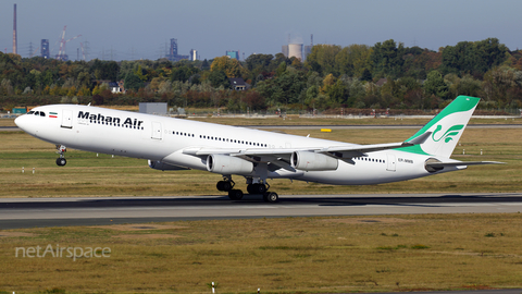 Mahan Air Airbus A340-311 (EP-MMB) at  Dusseldorf - International, Germany