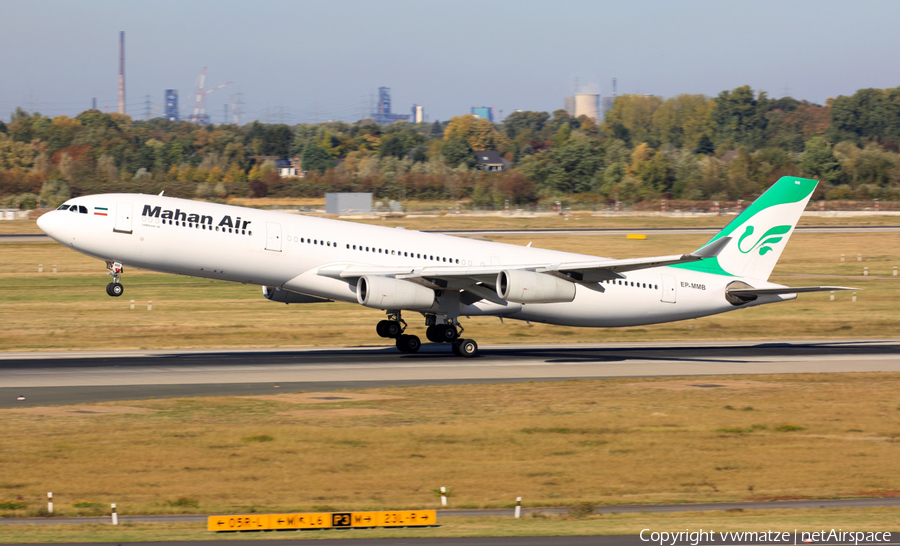 Mahan Air Airbus A340-311 (EP-MMB) | Photo 128457