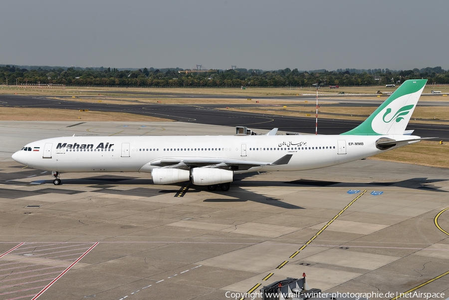 Mahan Air Airbus A340-311 (EP-MMB) | Photo 413491