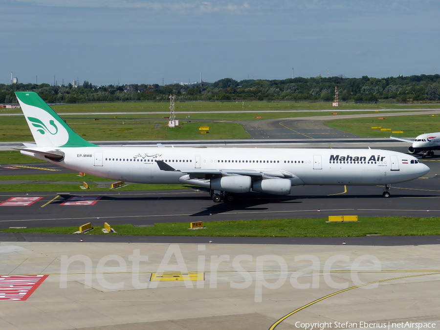 Mahan Air Airbus A340-311 (EP-MMB) | Photo 421705