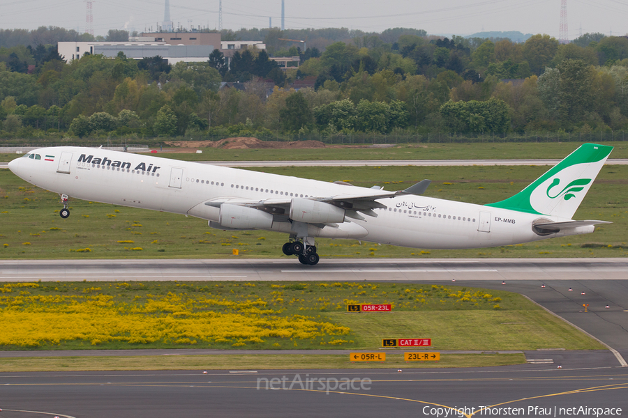 Mahan Air Airbus A340-311 (EP-MMB) | Photo 75481
