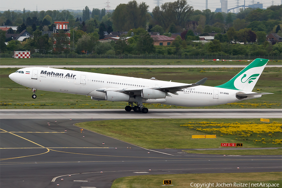 Mahan Air Airbus A340-311 (EP-MMB) | Photo 75492