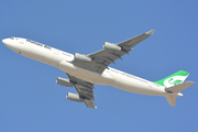 Mahan Air Airbus A340-311 (EP-MMB) at  Dubai - International, United Arab Emirates