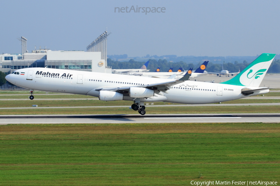Mahan Air Airbus A340-311 (EP-MMB) | Photo 258795