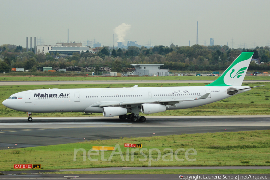 Mahan Air Airbus A340-313X (EP-MMC) | Photo 63582