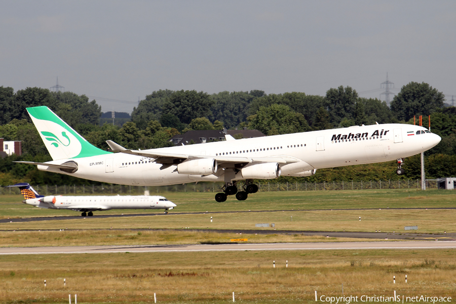 Mahan Air Airbus A340-313X (EP-MMC) | Photo 175134