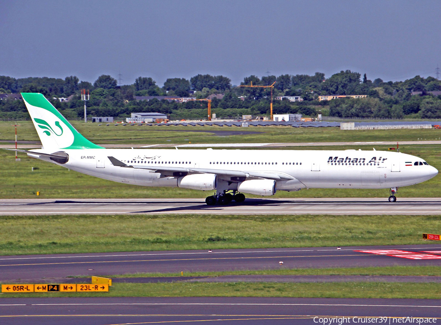 Mahan Air Airbus A340-313X (EP-MMC) | Photo 224884