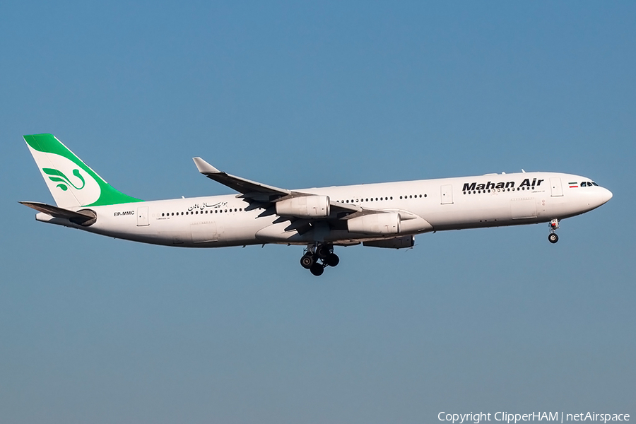 Mahan Air Airbus A340-313X (EP-MMC) | Photo 312194